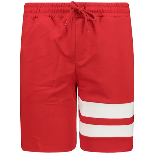 Trendyol Red Men's Regular Fit Paneled Shorts & Bermuda