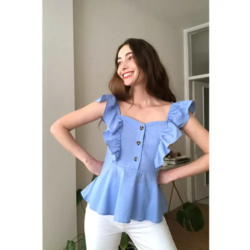 Trendyol Ženska bluza Detailed