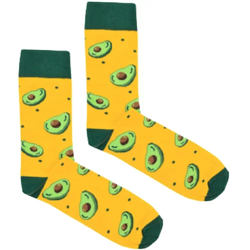 Kabak Unisex's Socks Patterned Avocado