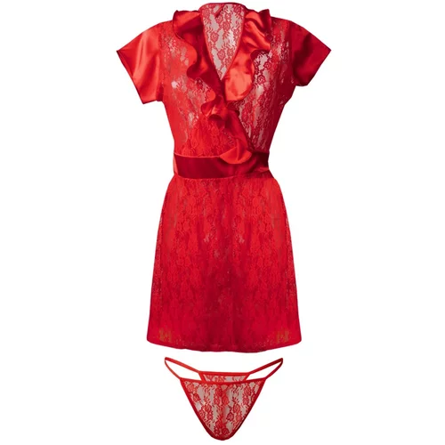 DKaren Dressing gown Mia Red
