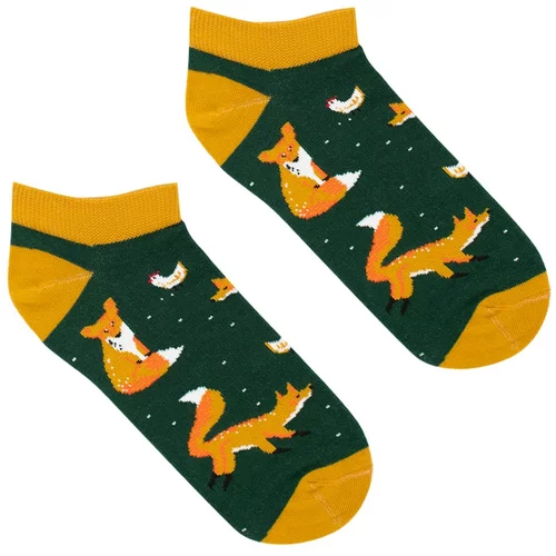 Kabak Unisex's Socks Short Foxes