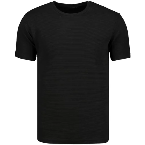 Trendyol Black Male Regular Fit Textured T-Shirt