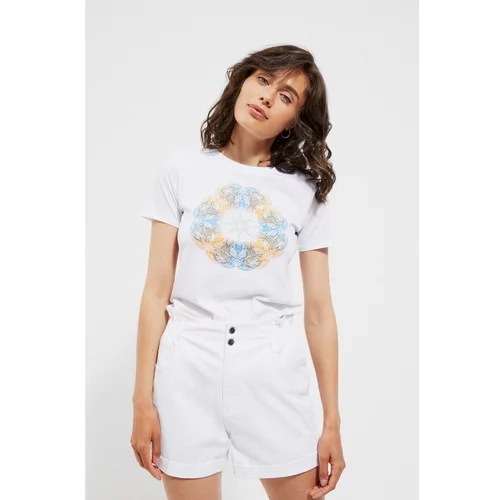 Moodo cotton t-shirt with a print