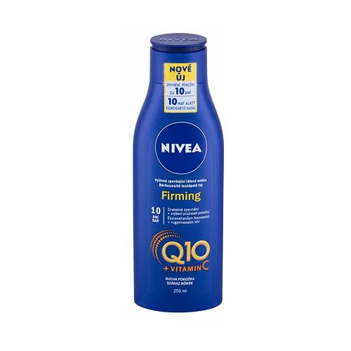 Nivea Q10 + Vitamin C Firming utrjevalni losjon za telo za suho kožo 250 ml za ženske