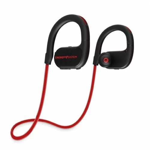 Energy Sistem Running 2 Neon Red Bluetooth vodoodporne neon LED kabel ušesne črno/rdeče športne slušalke