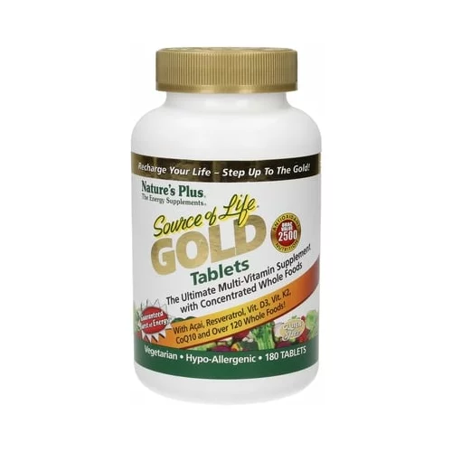 Nature's Plus Source of Life Gold Tablets - 180 tabl.