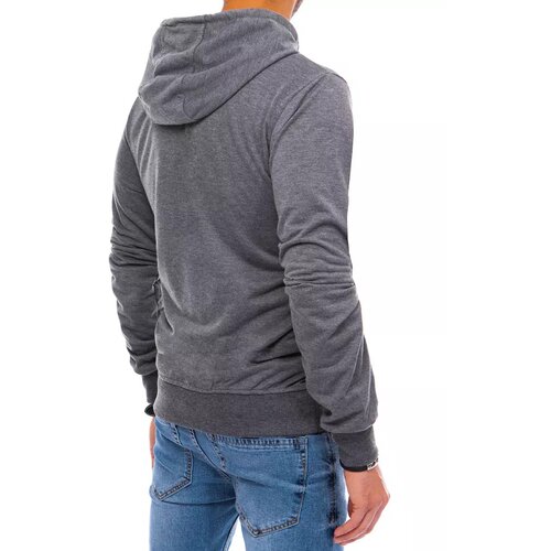 DStreet dark gray men's sweatshirt BX5117 Cene