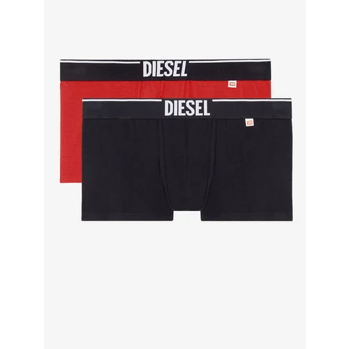 Diesel Set of two men's boxers in red and black - Men's