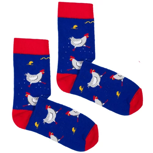 Kabak Unisex's Socks Patterned Chickens