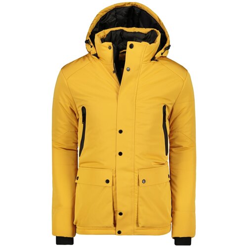Ombre Odjeća Muška proširena jakna za sredinu sezone C449 siva | senf Cene