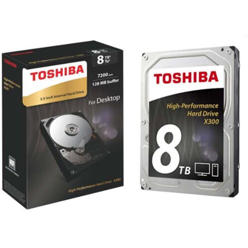 Toshiba SATA3 8TB HDETV11ZPA51 7200rpm 256MB Cache hard disk Slike