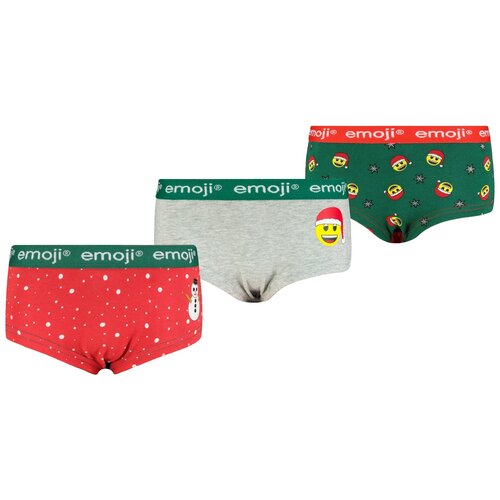 Frogies Girls knickers Emoji 3P