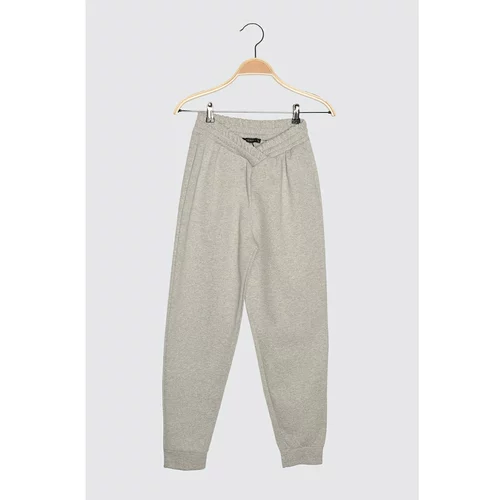Trendyol Gray Knitted Trousers