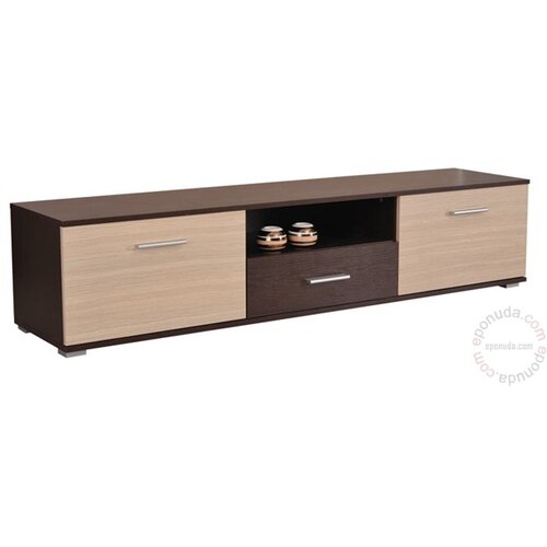 Forma Ideale Tv Polica Trend 3d 2v1f Wenge Ferrara Polica Za Televizor Eponuda Com