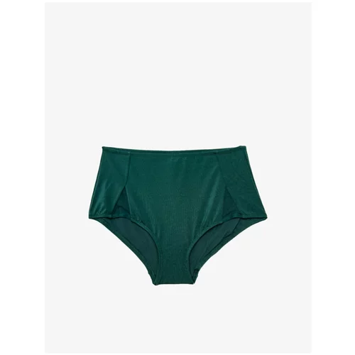Koton Women's Dark Green Bikini Bottoms