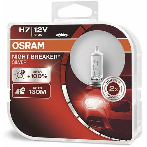 Osram Halogenska avtomobilska žarnica Osram Night Breaker Silver H7 (ECE kategorija: H7, 2 kos)