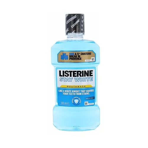 Listerine mouthwash stay white ustna voda za svež dah 500 ml unisex
