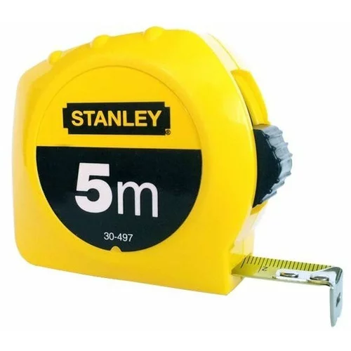 Stanley tračni meter z zaponko 5m x 19 mm,