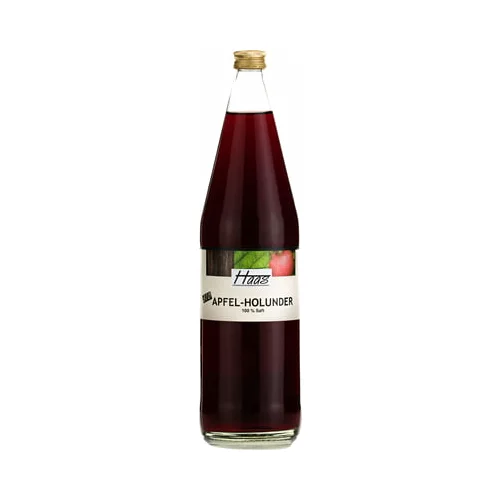 Obstbau Haas Bio jabolčno-bezgov sok