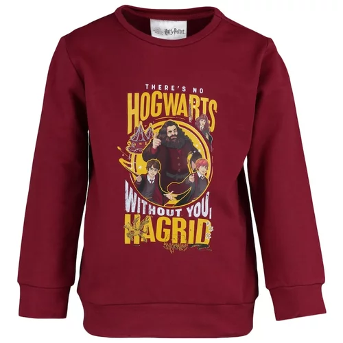 Trendyol Burgundy Harry Potter Printed Boy Knitted Sweatshirt