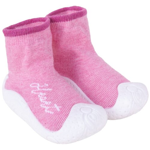 Yoclub Kids's Baby Girls' Anti-skid Socks With Rubber Sole OBO-0136G-AA0B Cene