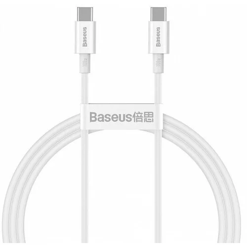 Baseus Podatkovni kabel catys-b02 supirior quick charge 100w type c na type c - bel