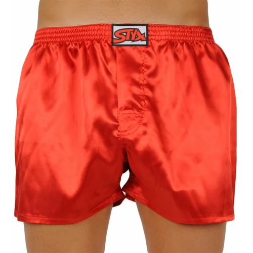 STYX Men's shorts classic rubber satin red (C663)