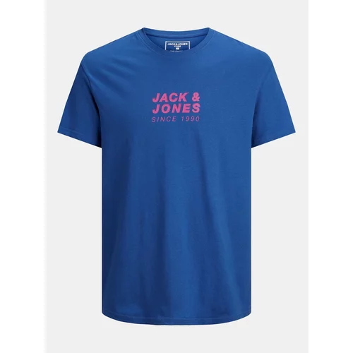 Jack & Jones Blue T-shirt with print on the back Pol - Men