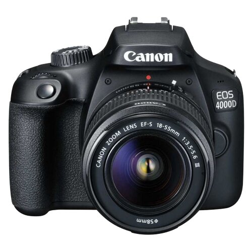 Canon EOS 4000D + 18-55 DC III + SB130 torba + 16GB kartica digitalni fotoaparat Cene