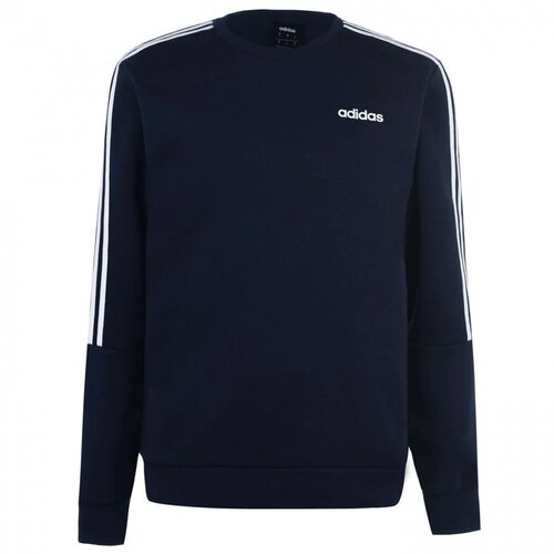 Adidas Mens Crew 3-Stripes Pullover Sweatshirt Cene