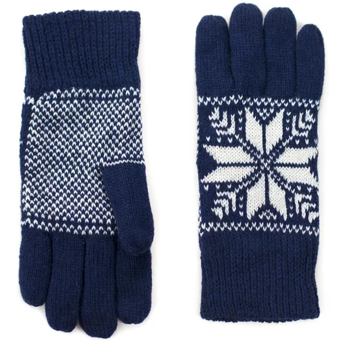 Art of Polo Unisex's Gloves rk18608 Navy Blue