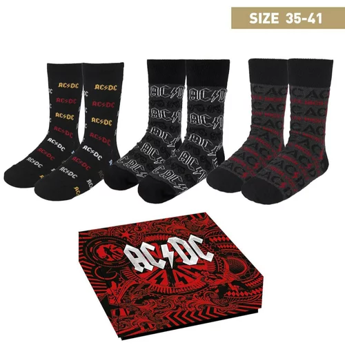 ACDC SOCKS PACK 3 PIECES ACDC