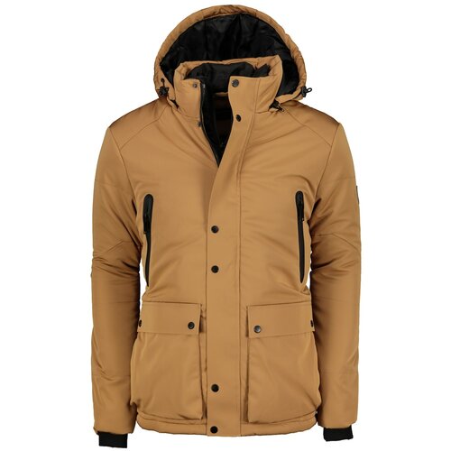 Ombre Odjeća Muška prošivena jakna za sredinu sezone C449 crna | siva | braon  Cene