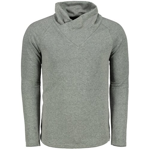 Ombre Clothing Men's sweatshirt with a stand-up collar B1093  Cene