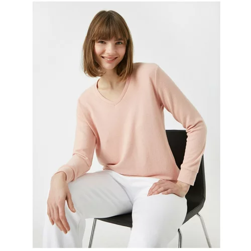 Koton Women's Light Pink Pajama Top