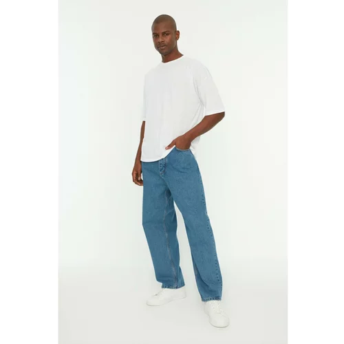 Trendyol Blue Men's Wide Leg Jeans