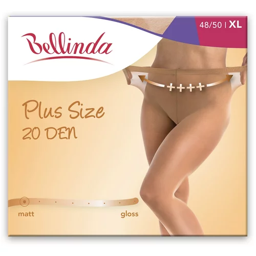 Bellinda PLUS SIZE 20 DEN - Tights for excessive sizes - black