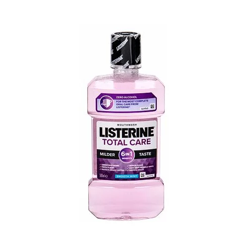 Listerine mouthwash total care smooth mint 6 in 1 ustna vodica 500 ml unisex