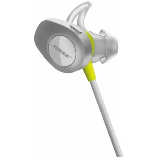 Bose brezžične ušesne slušalke SOUNDSPORT Citron