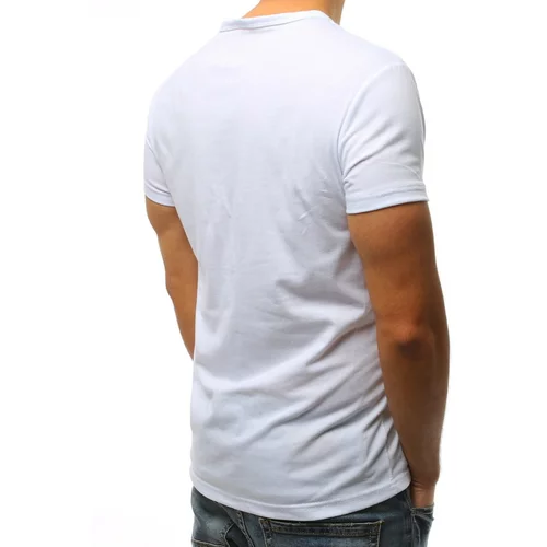 DStreet White RX2999 men's T-shirt with print