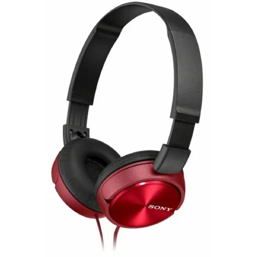 Sony Naglavne slušalke Sony, žične, rdeče, MDRZX310R