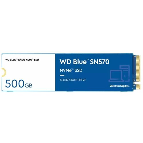 Western Digital 500GB M.2 NVMe Gen3 WDS500G3B0C SN570 Blue Slike