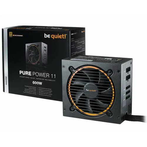 Be Quiet! Pure power 11 600w cm (bn298) 80plus gold modularni atx napajalnik