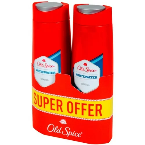 Old Spice gel za tuširanje Whitewater 2x400 ml 8001841671611