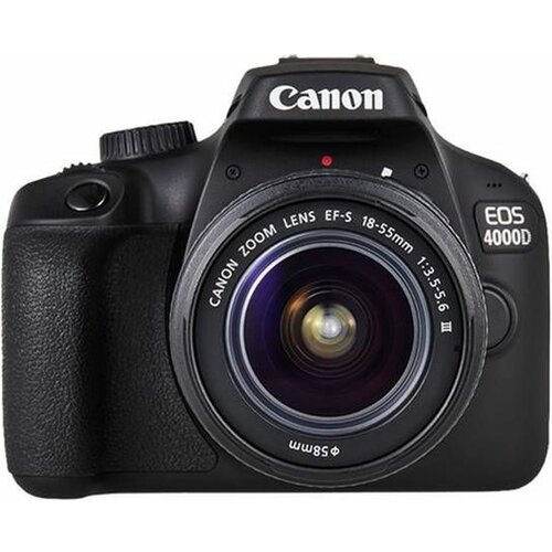 Canon EOS 4000D 18-55 DC III, Black digitalni fotoaparat Slike