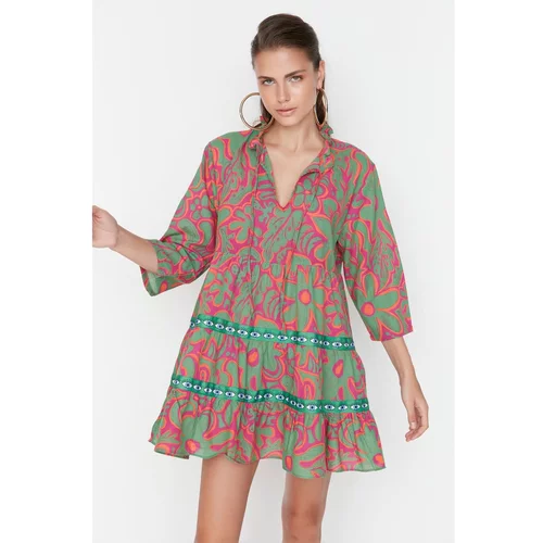 Trendyol Multicolor Patterned Beach Dress