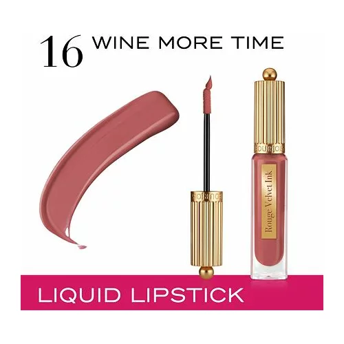 Bourjois Rouge Velvet Ink mat tekoča šminka 3,5 ml odtenek 16 Wine More Time za ženske