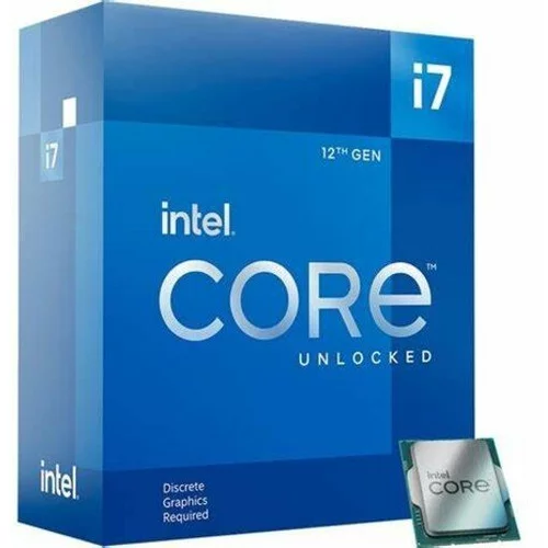 Intel Core i7-12700KF 3,6/5GHz 25MB LGA1700 BOX brez hladilnika procesor