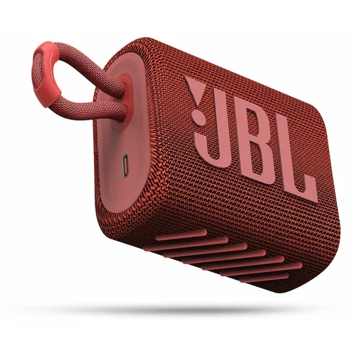 Jbl Prenosni zvočnik GO 3, Bluetooth, rdeč