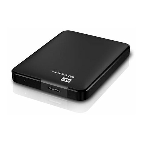 Western Digital HDD EXT WD Elements Portable 1TB (WDBUZG0010BBK-WESN) eksterni hard disk Slike